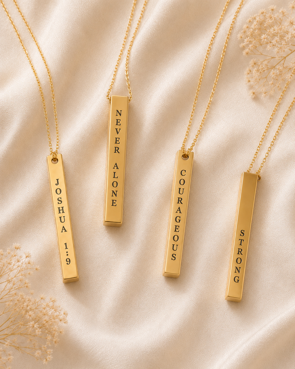 Courageous Bar Necklace
