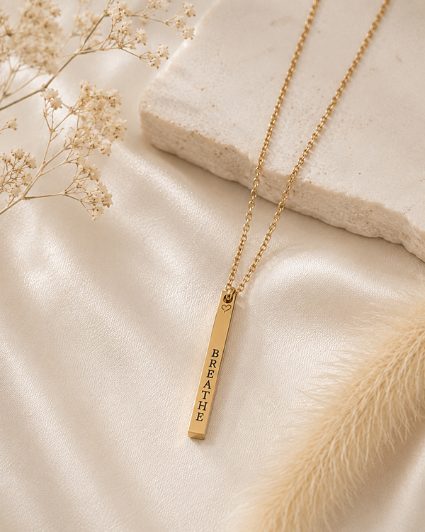 Breathe Bar Necklace
